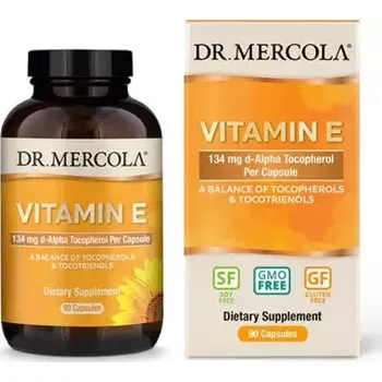 Zdraví Vitamín E, 308 IU, 90 kapslí Dr. Mercola