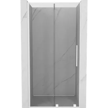 Sprchové dveře Mexen Velar posuvné sprchové dveře 100 cm, transparentní, bílé - 871-100-000-01-20 Sprchové dveře