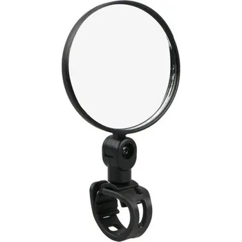 Zrcátko na kolo Zpětné zrcátko na kolo 7,5 cm Kulaté cyklo zrcadlo s držákem na řídítka Otočné 360° Nastavitelné zrcátko pro větší bezpečnost při jízdě