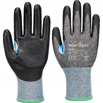 Pracovní rukavice Antivibrační rukavice s PU zátěrem Portwest A642 G8R vel. 6 - XS