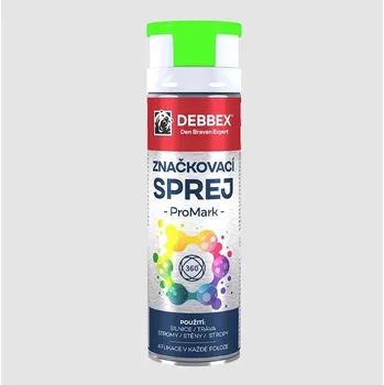Barva ve spreji DEN BRAVEN Značkovací sprej ProMark 500 ml, zelená (TP00004DBX)