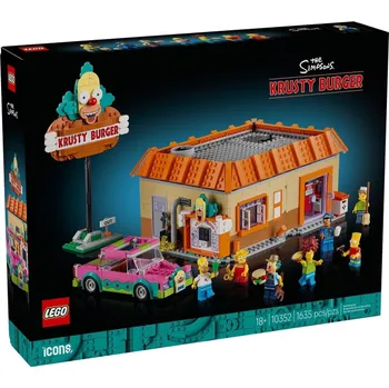 LEGO Icons 10352 The Simpsons Krusty Burger Stavebnice LEGO LEGO Icons 10352 The Simpsons Krusty Burger