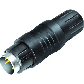 Elektrický konektor Binder 99 4805 00 03 Kabelový konektor Push Pull Male, kontakty: 3, 4,0-8,0 mm, stíněný, pájený, IP67