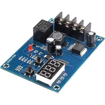 Vývojová deska HCW-M632 nastavitelný napěťový regulátor nabíjení s reléovým výstupem 10-40VDC a displejem