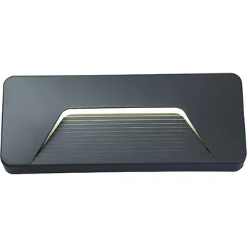 Venkovní osvětlení RENO SQ INDR nástěnná antracitová 230V LED 3W IP65 3000K
