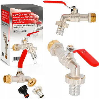 Instalatérský materiál Průchozí ventil 3/4'' SE020301020