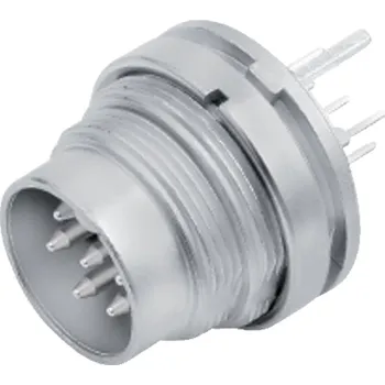 Rozvaděč Binder 09 0315 290 05 Konektor M16 pro montáž na panel, kontakty: M1616, 5 (05-a), stíněný, THT, IP40, upevnění zepředu