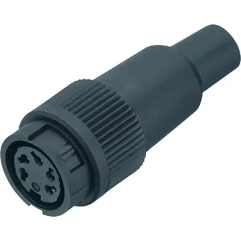 Elektrický konektor Binder 99 0610 02 04 Bajonetový kabelový konektor, kontakty: 4, 6,0-8,0 mm, nestíněný, pájený, IP40