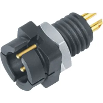 Rozvaděč Binder 09 9791 30 05 Zásuvný konektor pro montáž na panel, kontakty: 5, nestíněný, pájený, IP40