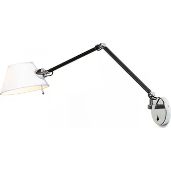 Nástěnné svítidlo MONTANA nástěnná bílá/černá chrom 230V LED E27 11W