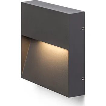 Venkovní osvětlení AQILA SQ nástěnná antracitová 230V LED 6W IP54 3000K