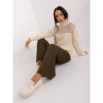 Dámský svetr Jumper TO SW 1909.11X světle béžová jedna velikost