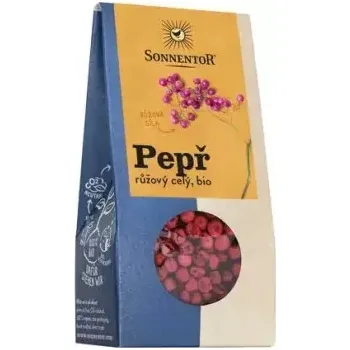 Koření Pepř růžový celý bio, celý 20 g