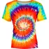 Karnevalový kostým Batikované hippies tričko unisex, L