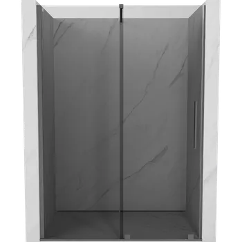 Sprchové dveře Mexen Velar posuvné sprchové dveře 130 cm, grafit, gun metal - 871-130-000-41-95 Sprchové dveře
