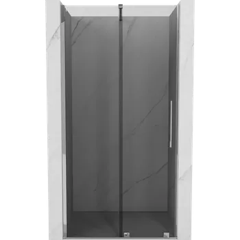 Sprchové dveře Mexen Velar sprchové dveře posuvné 120 cm, grafit, chrom - 871-120-000-41-01 Sprchové dveře