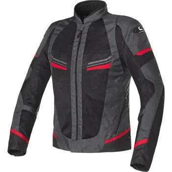 Pánská větrovka CLOVER bunda AIRJET-5 dark grey/red/black - M