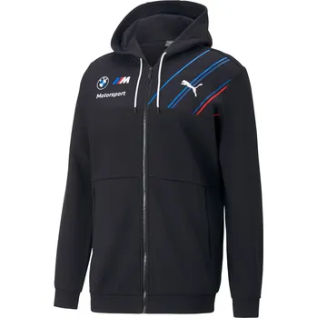 Pánská mikina BMW mikina TEAM PUMA Zip anthracite grey - L