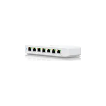 Síťový prvek Ubiquiti Switch L2 UniFi USW-Ultra, 8-Port Gigabit, 7x PoE+-out, 1x PoE++ in, PoE budget 42W, bez AC adaptéru
