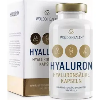 Přírodní produkt Hyaluron 90 kapslí Woldo Health