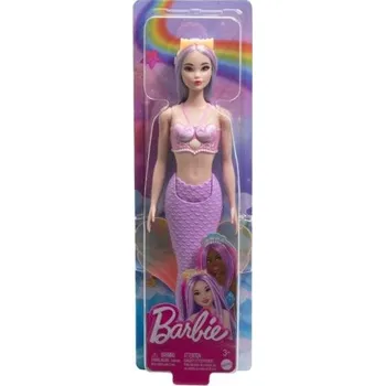 Panenka Mattel Barbie Dreamtopia Levandulová mořská panna HRR06