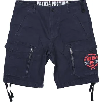 Pánské kraťasy YAKUZA kraťasy YPS 3450 CARGO dark blue - 2XL