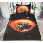 Apex 3D povlečení 140x200+70x90-Planeta