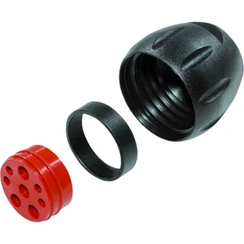 Binder 08 3111 000 000 IP67, těsnicí pásek, přítlačný kroužek, přítlačný šroub volně v sáčku