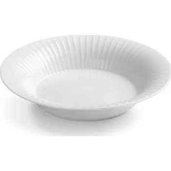 Talíř Kähler Hammershoi porcelánový hluboký talíř 21 cm, white, 692213