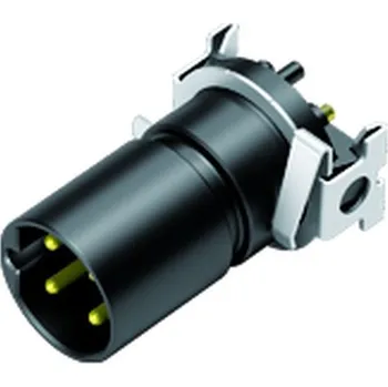 Elektrická zásuvka Binder 09 0443 601 04 Zásuvka M12, kontakty: 4, stíněný, SMT, IP67