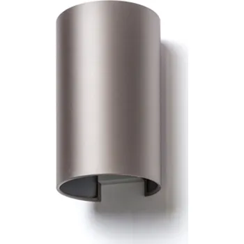 Nástěnné svítidlo RON W 15/25 nástěnná Monaco holubí šeď/stříbrné PVC 230V LED E27 15W