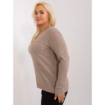 Dámský svetr PM SW PM 3897 jumper.06P tmavě lila XL/XXL