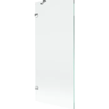 Vanová zástěna Mexen Lunar vanová zástěna jednokřídlá 80 x 150 cm, transparentní, chrom - 897-080-000-01-00 Vanové zástěny