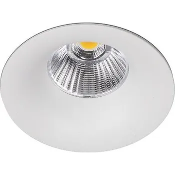 Bodové svítidlo KOHLLIGHTING Zápustné svítidlo LUXO bílé LED 12W 3000K 100mm 1100lm kulaté - KOHL-LIGHTING (starý kód: KHL K50151.W.3K) KHL K50150.02.RF.WH-WH.38.ST.8.30