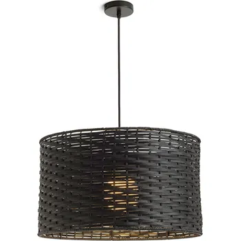 FIATLUX 41/24 závěsná černá bambus 230V LED E27 15W