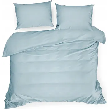 Povlečení POVLEČENÍ Z BAVLNĚNÉHO SATÉNU NOVA3 180X200 MODRÉ