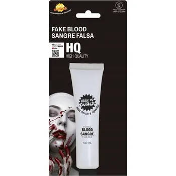 Karnevalový doplněk KREV V V TUBĚ SNADNO SMÝVATELNÁ 100 ML MAKE-UP PRO CHARAKTERIZACI NA HALLOWEEN