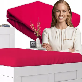 Prostěradlo Prostěradlo JERSEY s Gumou 80x160 Fuchsiová