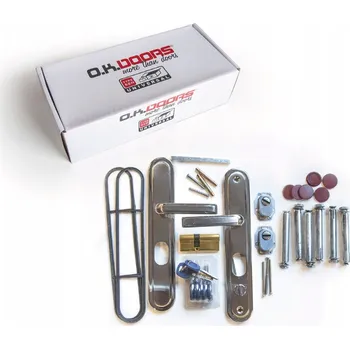 Vnější klika O.K.Doors s dlouhým štítkem