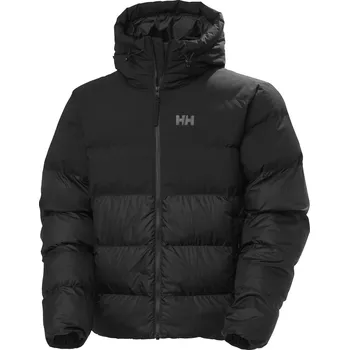 Pánská Zimní prošívaná bunda HELLY HANSEN OSLO GRAPHIC PUFFY 53449_990 – Černá XL