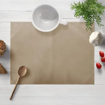 prostírání Sametové prostírání na stůl Velvet Premium SVP-026 Kávově béžové 30x40 cm