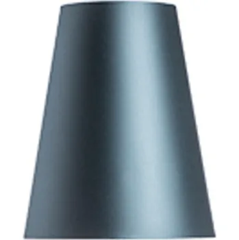 Lampička CONNY 25/30 stolní stínidlo Monaco petrolejová/stříbrné PVC max. 23W