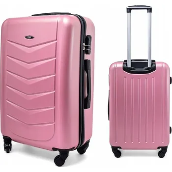 Střední kufr PELLUCCI RGL 520 M Pudrová růžová