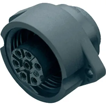 Elektrický konektor Binder 09 0204 00 07 RD24 Konektor pro montáž na panel, kontakty: (Krimpovací kontakty je třeba objednat zvlášť), IP67