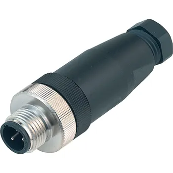 Binder 99 2429 12 03 Kabelový konektor 1/2 UNF, kontakty: 2+PE, 6,0-8,0 mm, nestíněný, šroubovací svorka, IP67, UL