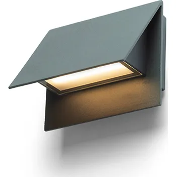 Venkovní osvětlení GERI nástěnná antracitová 230V LED 5W IP54 3000K