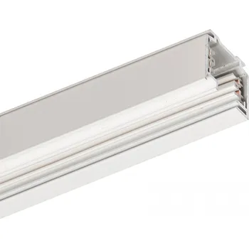 ukončovací lišta EUTRAC 2m tříokruhová lišta bílá 230V