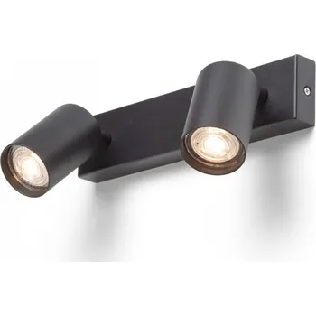 Bodové svítidlo DUDE II přisazená černá 230V LED GU10 2x9W