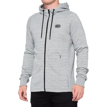 Pánská mikina 100% mikina STRATOSPHERE Zip heather grey - S