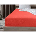 Froté prostěradlo EXCLUSIVE oranžové 200 x 220 cm